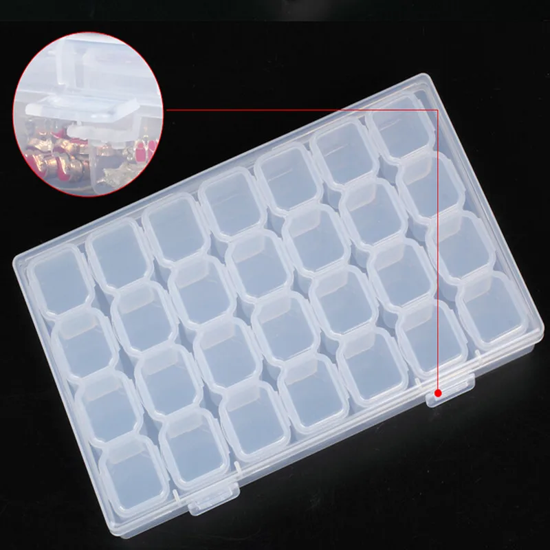 Органайзер для ювелирных изделий 28 отделений|Коробки и ящики хранения| |