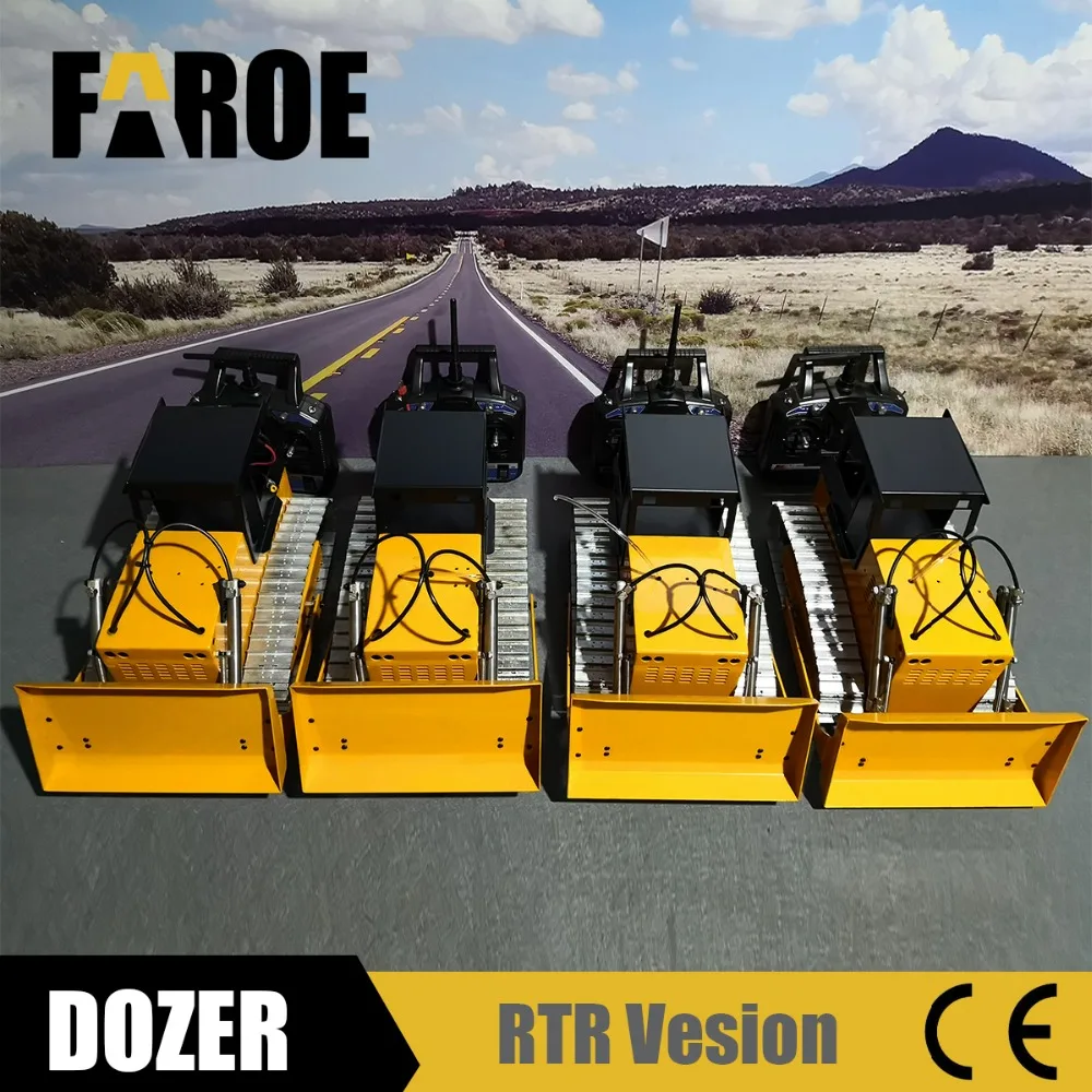 1: 12 шкала RC гидравлический бульдозерная модель RTR версия|bulldozer models|scale rcrc bulldozer |