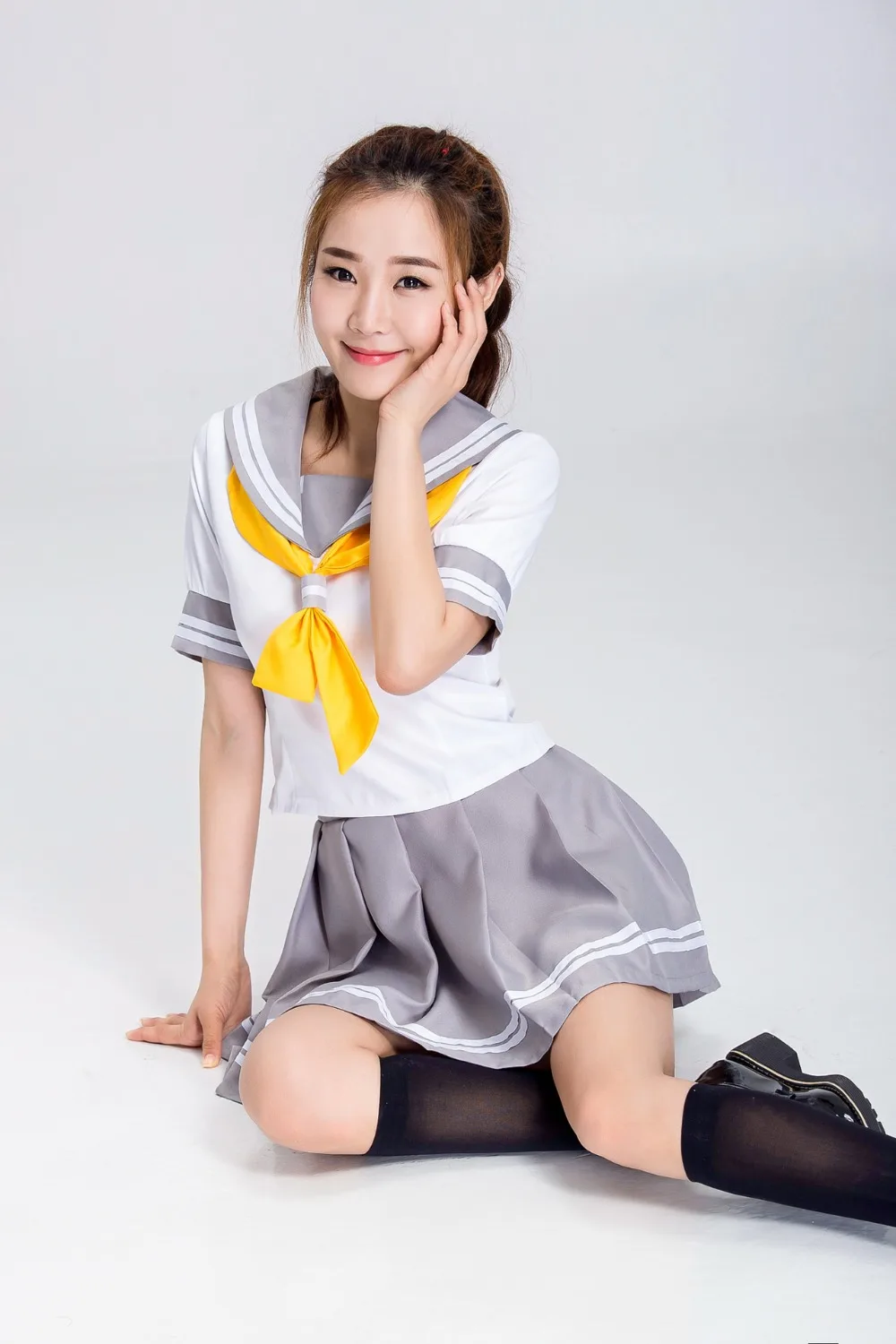 Аниме Любовь жить Lovelive солнце Aqours Косплэй костюм таками Чика Костюм школьницы
