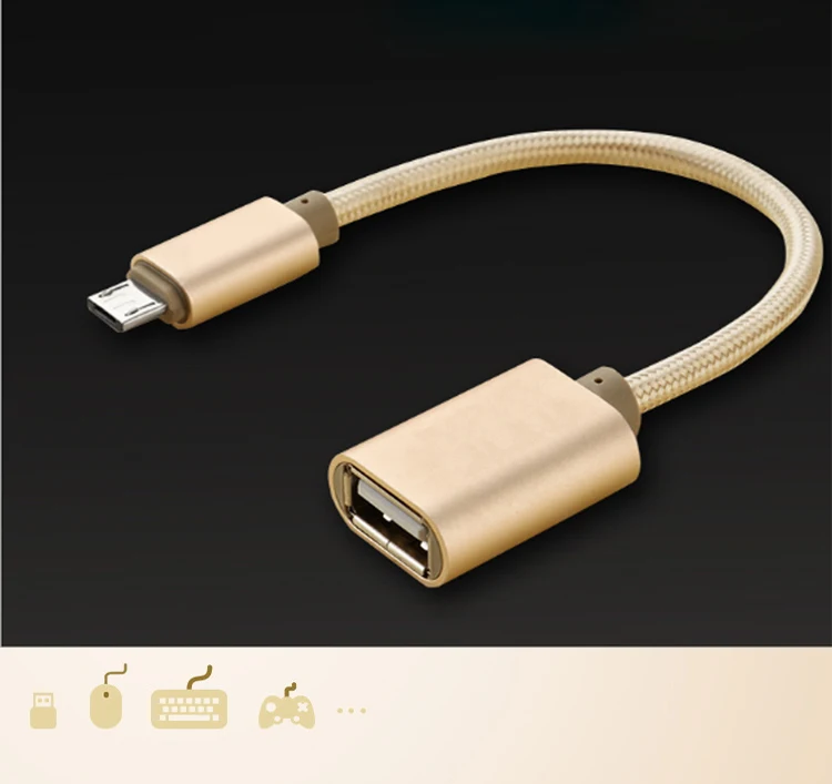 Micro usb к женскому USB кабель хоста O T G адаптер для lenovo для Xiaomi Tablet для Android Reader Phone O T G адаптер