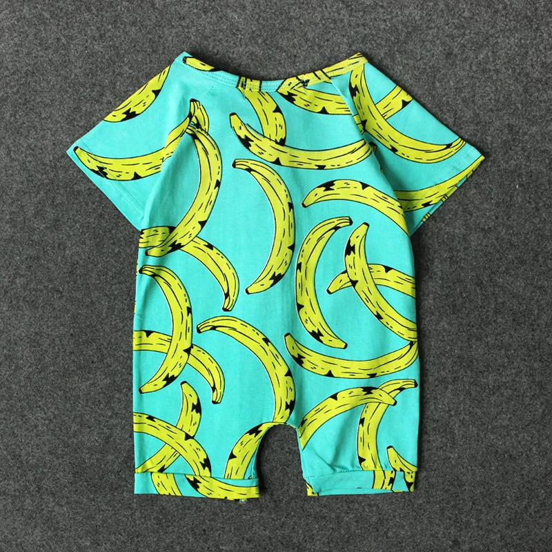 2017 Baby Girls Rompers 0-2 Years Infant Boy&ampGirls Toddler Short Sleeve Jumpsuit One-pieces Clothing | Детская одежда и обувь