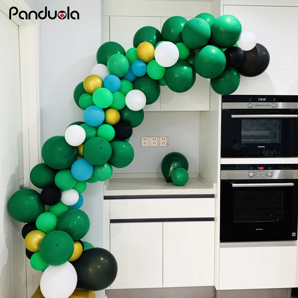 Jungle украшения для тематических вечеринок арочный комплект зеленая Пальмовая