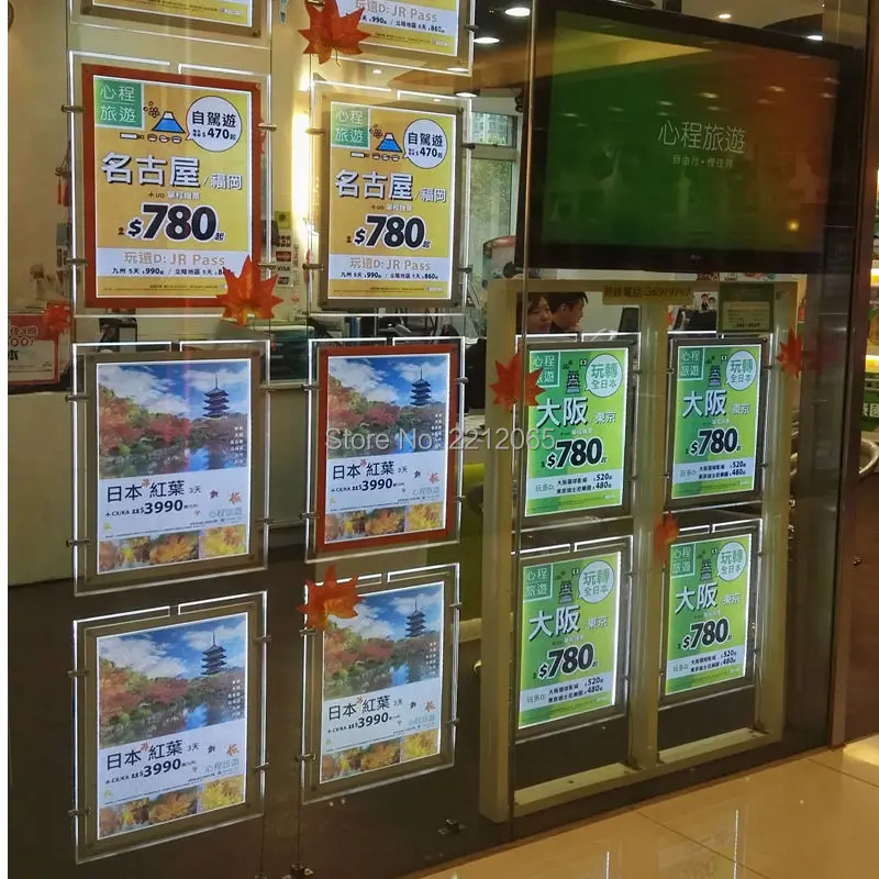 (Упаковка/3 шт.) A4 ультратонкая двухсторонняя система отображения кабеля для