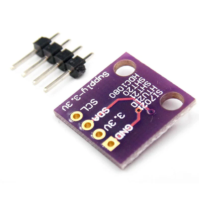 Digital Temperature and Humidity Sensor Module High Precision W. I2C Interface for Arduino si7021 | Электронные компоненты и