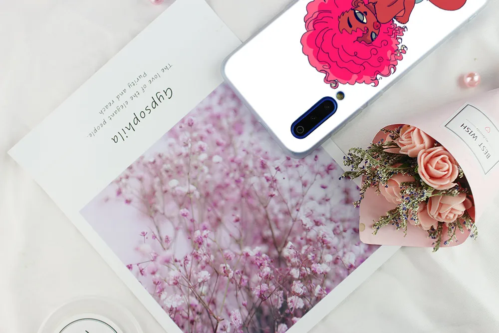 Черная Девушка negra сексуальная горячая женщина афро красота телефон для Xiaomi 9 8 A2 A3