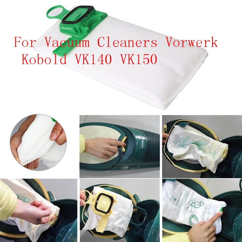 1 шт. пылезащитный мешок из микрофибры для пылесосов Vorwerk Kobold VK140 VK150 | Бытовая