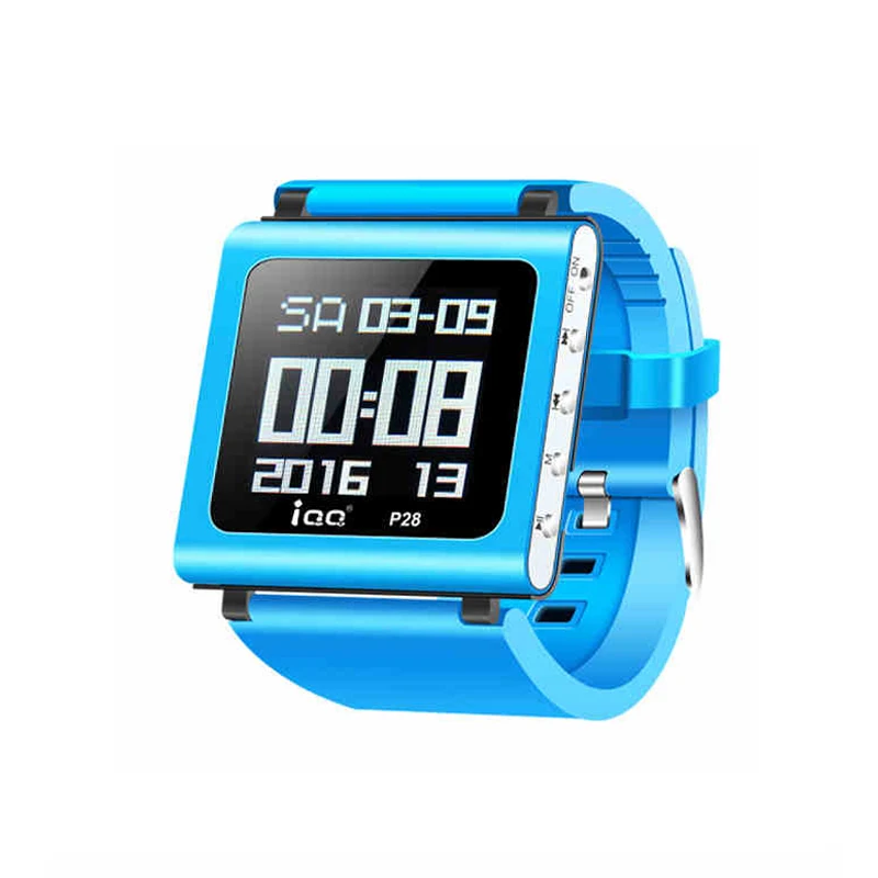 Smart Watch MP3 плеер Спорт с lossless записи hifi проигрывателя mp 3 радио fm tf Player Нилин P28 MP