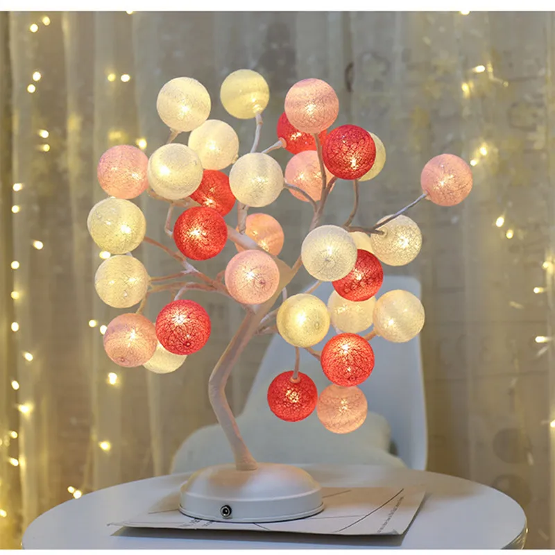Ins Hot Romatic Led Night Lights Lovely Girl's Bedroom Beside Light Study Decor Birthday Christmas Gift Free Shipping | Лампы и