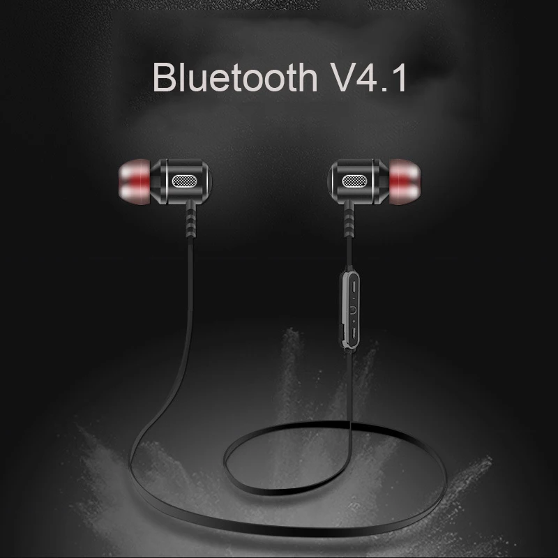 Hcqwbing S8 Bluetooth Беспроводной наушники ушной крючок Шум шумоподавления Музыка