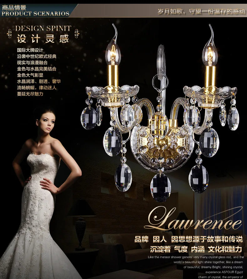 K9 Современные хрустальные украшения люстры и подвески серебристого/золотого