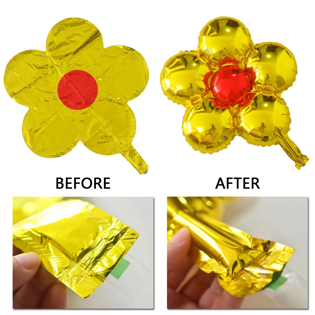 1 шт. свадебные цветы алюминиевые воздушные шары для дня рождения оптовая продажа