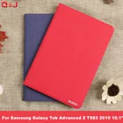 Чехол для Samsung Galaxy Tab Advanced 2 T583, выпущенный на 2019, защитный чехол для магнитного планшета 10,1 дюйма, чехол для телефона 10,1 дюйма