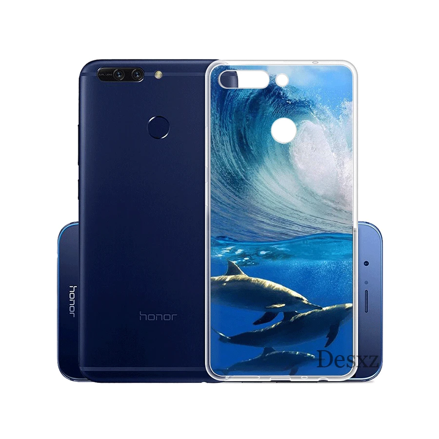Чехол Gerleek для телефона с рисунком океана Дельфина танцев и прыжков чехол Huawei Honor