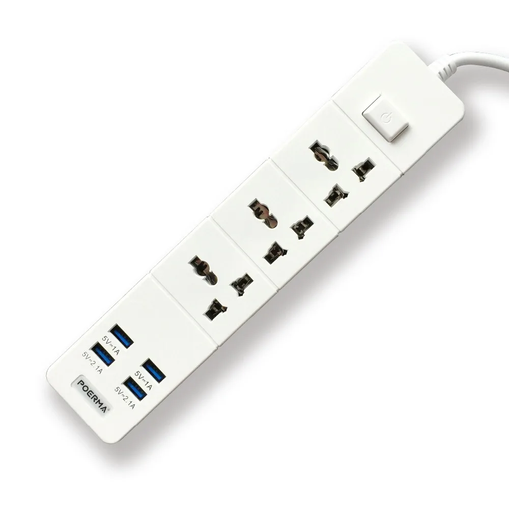Умный дом стандарта 4) штепсельная USB 3 Порты электронный таймер разъем Мощность
