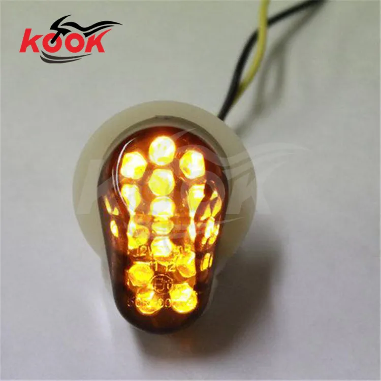 Новинка 2016 2 шт. заподлицо светодиодный сигнал поворота противотуманная фара