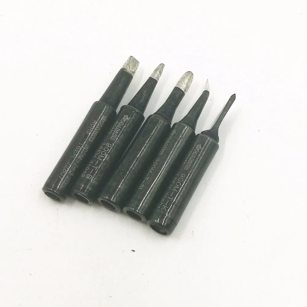 5 шт. бессвинцовый наконечник для пайки 900 м Hakko Saike YOYYUE 8586 936 852d + 909D ESD|Сварочные