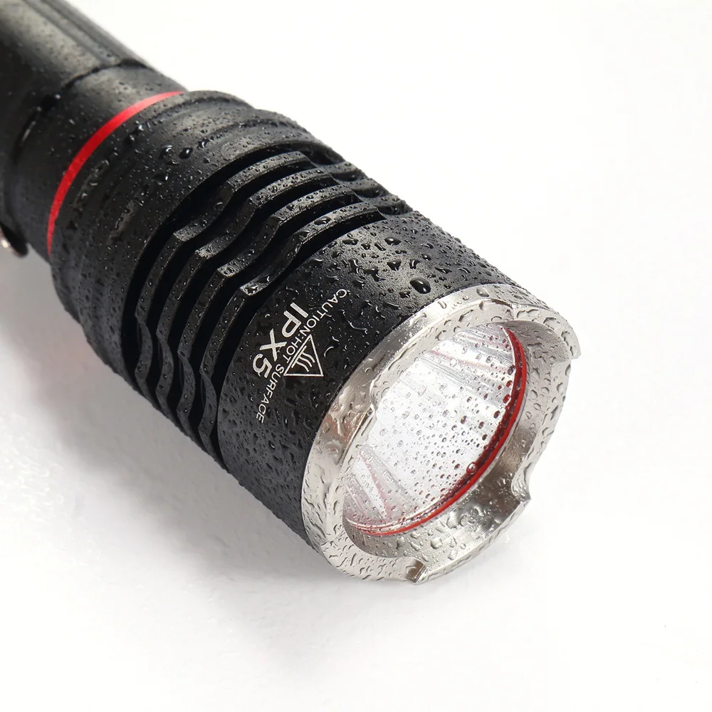 AloneFire X960 USB удобный мощный светодиодный фонарик Перезаряжаемые факел usb велосипедная фара карманный светодиодный Масштабируемые светодиодные лампы для охоты