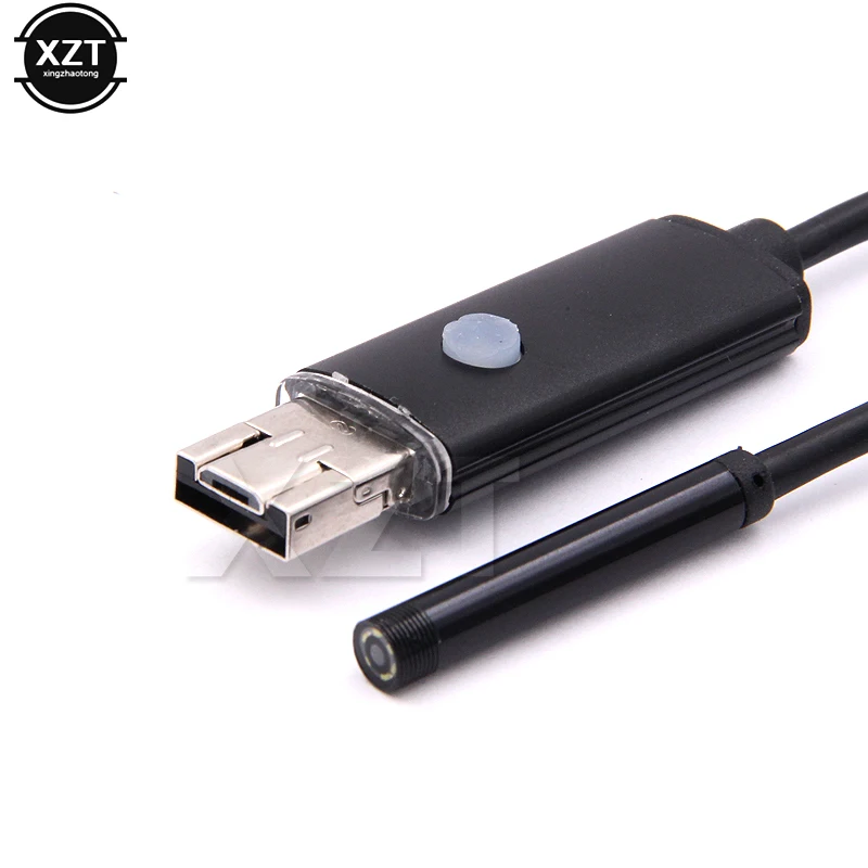 USB эндоскоп с объективом 5 мм IP67 2 в 1 м 10 6 светодиодный|camera in|mini cameracamera usb endoscope |