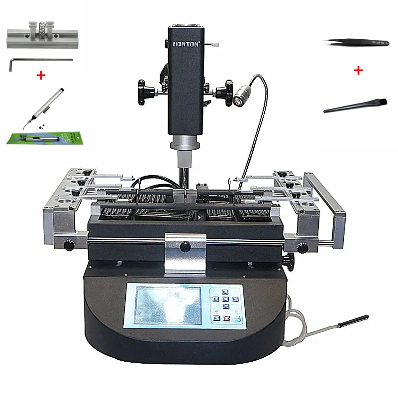 Паяльная станция HT honton R490 с инфракрасным и горячим воздухом паяльная обновленная