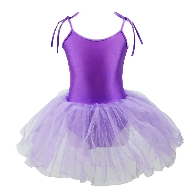 2018 Cute Ballet Tutu Dress For Children Girls Dancing Clothes Gymnastic Leotards Costumes Sling Fashion Spandex Polyester | Тематическая