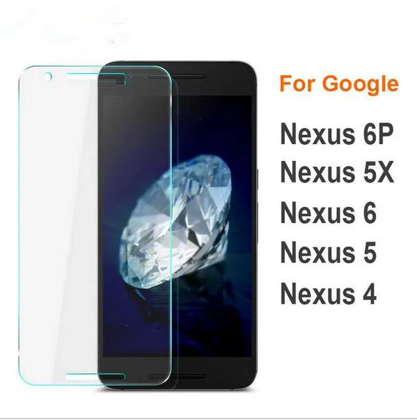 

20Pcs Safety Ultra-thin 0.3MM Tempered Glass Screen Protector For LG Google Nexus 4 5 5X 6P 6 Protective Film Guard Verre Glass
