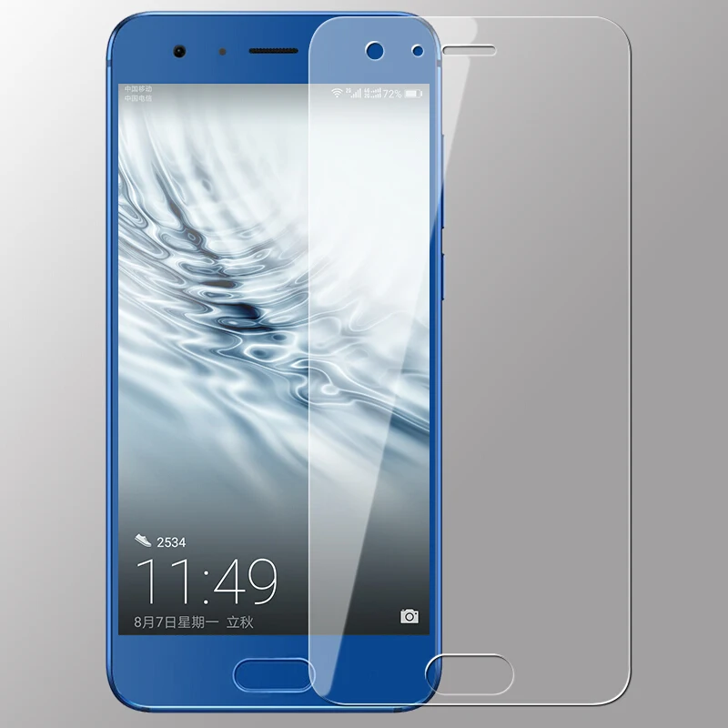 Закаленное стекло для Huawei Honor 9 2 шт. защитная пленка экрана 5 15 дюйма защита от Blu ray