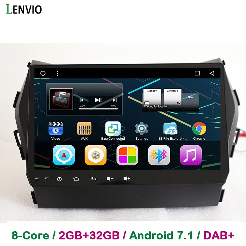 Автомагнитола Lenvio 9 дюймов IPS ОЗУ 2 ГБ + 32 Восьмиядерный процессор Android 7 1 GPS