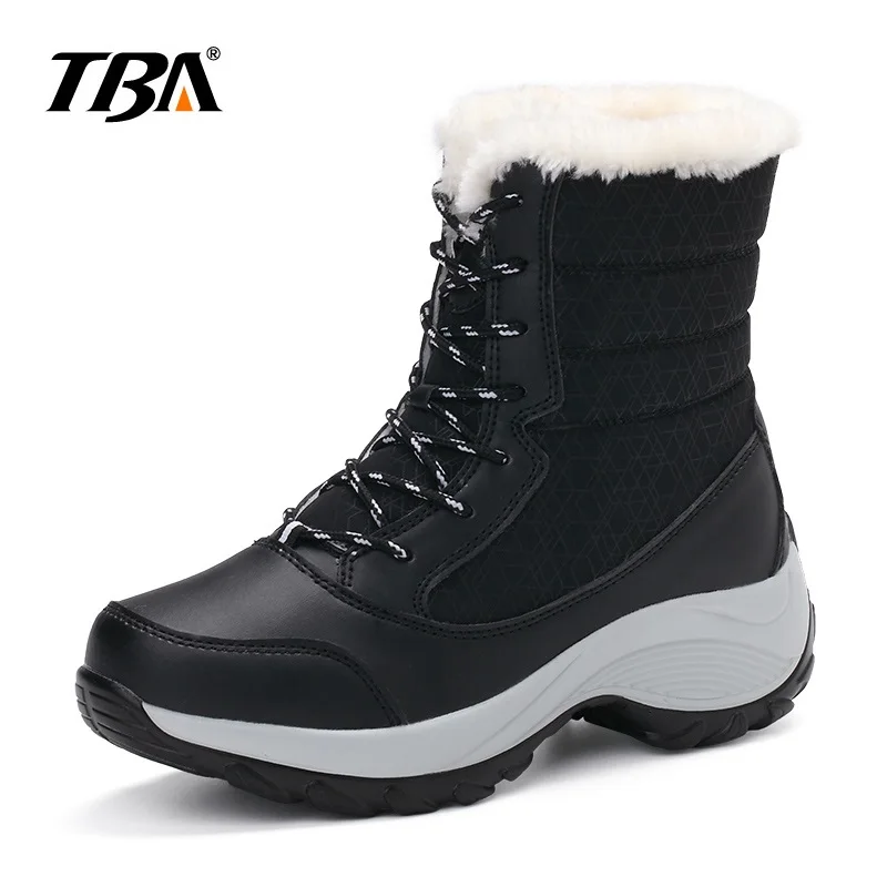 Женские зимние ботинки TBA теплые из плюша Легкие уличные Размеры 35 41 2018|boots female|boots