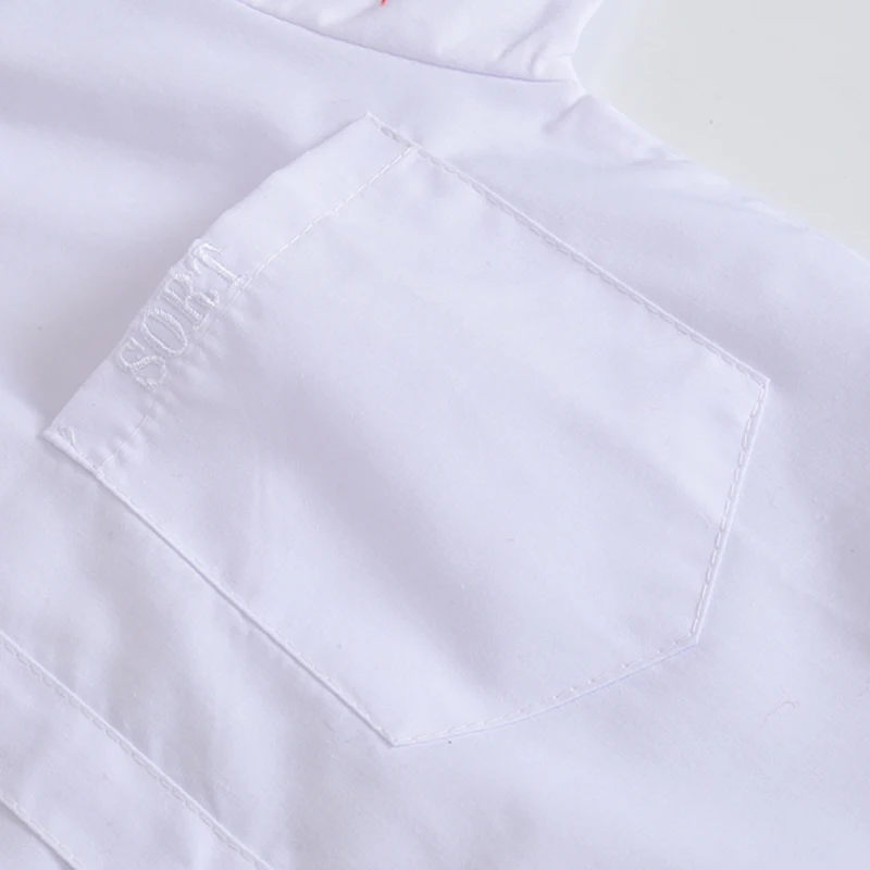 2018 Новое поступление одежда с длинными рукавами для мальчиков подростков белые