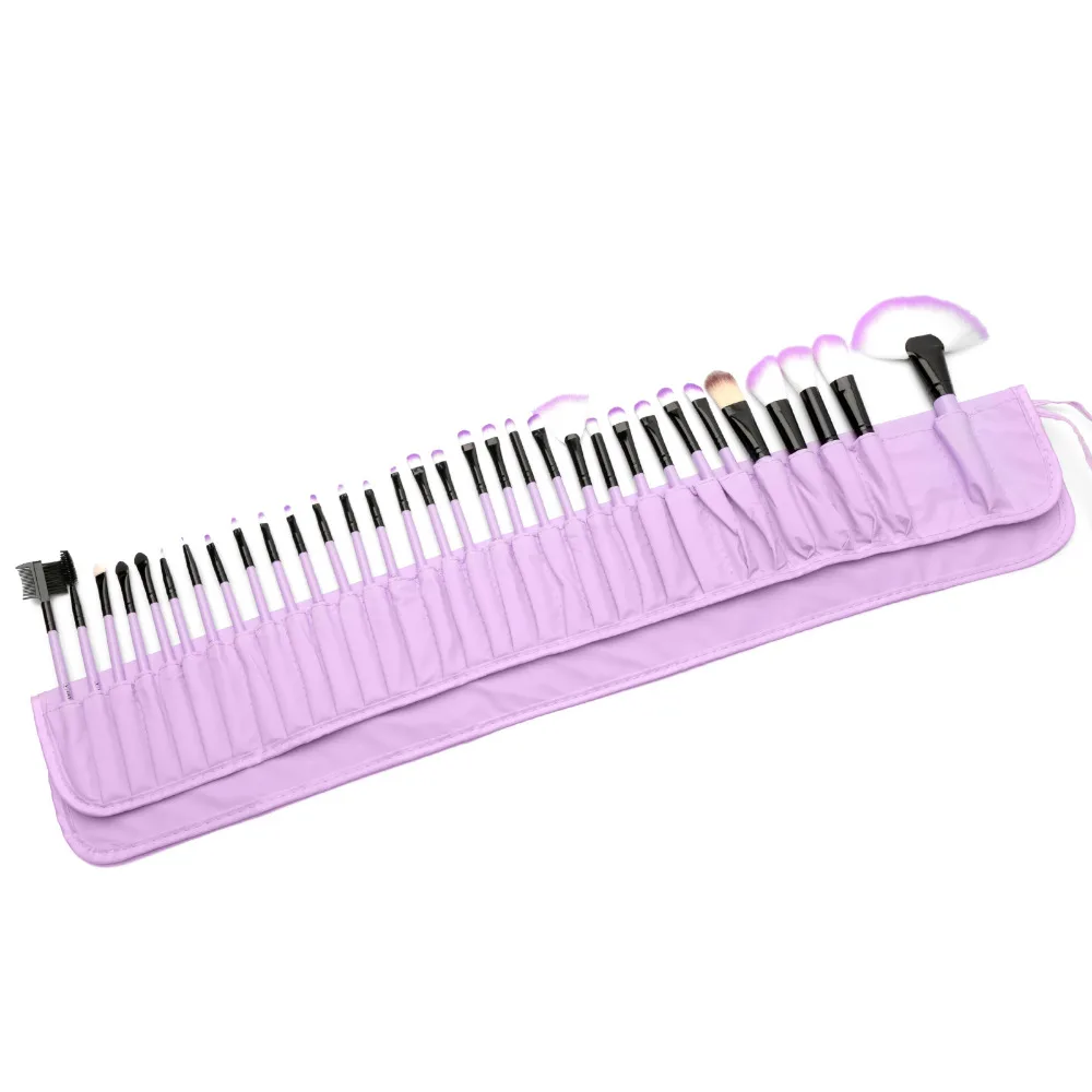 32 шт. набор кистей для макияжа макияж косметика основа консилер тени век контур