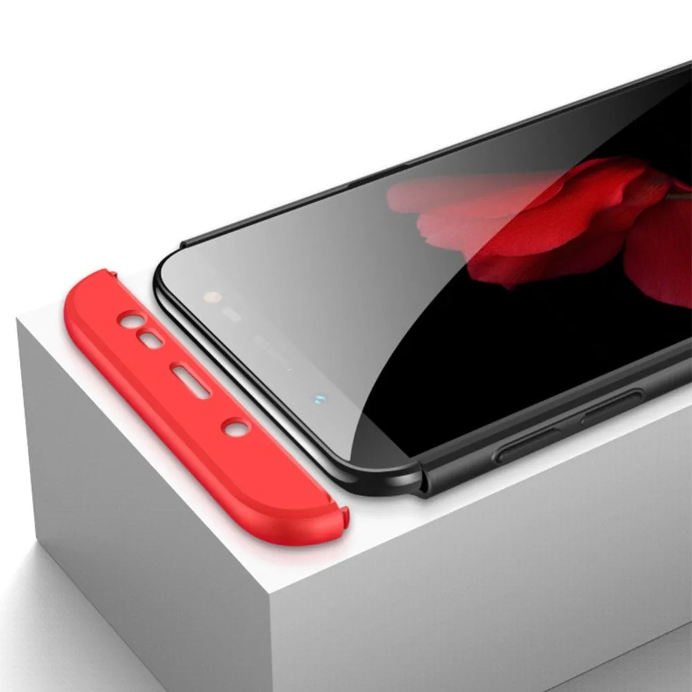 Роскошный 360 градусов полный чехол для телефона Samsung Galaxy J8 J4 J6 2018 противоударный