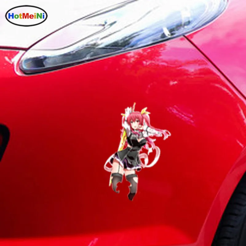 HotMeiNi автостайлинг Аниме Сексуальная красота JDM аниме Наклейка на окно 3D