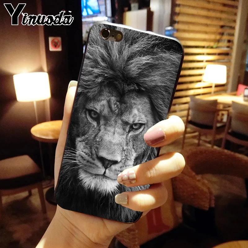 Yinuoda ASLAN LION THE CHRONICLES DIY Роскошный Высокий протектор на конце телефона чехол для iPhone