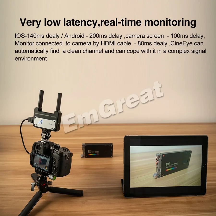 Accsoon CineEye 5G беспроводной видео передатчик передачи устройство для IOS iPhone iPad Andriod