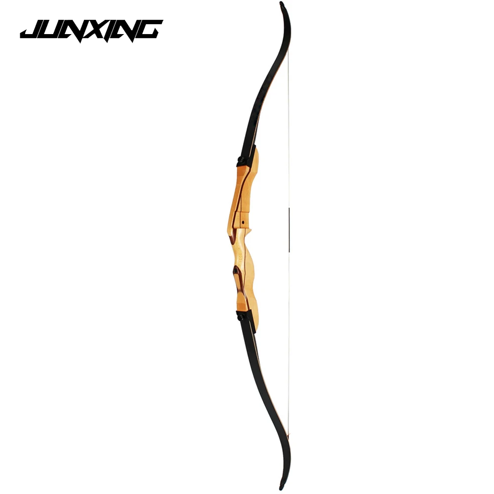

18-32lbs Wooden Bow 68 inches Wooden Long Bow Tradition Bow for Outdoor Hunting Target Shooting Games