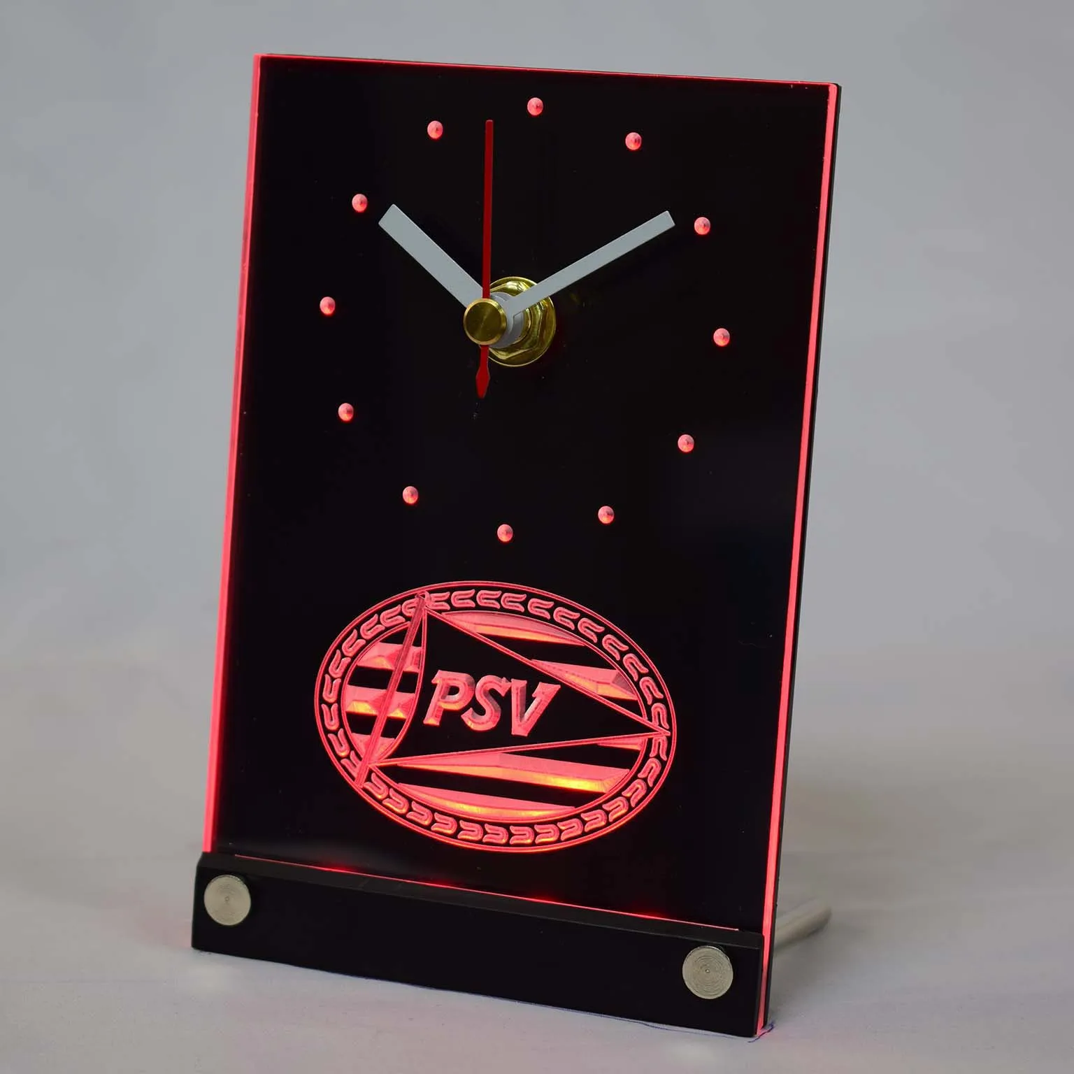 Настольные часы tnc1010 PSV Eindhoven спортивные Vereniging Dutch Eredivisie 3D LED|3d led clock|dutch clock3d clock |