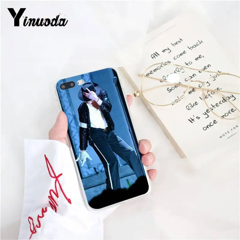Yinuoda Майкл Джексон певец Новинка Fundas чехол для телефона iPhone 8 7 6 6S Plus X XS MAX 5 5S SE XR 10