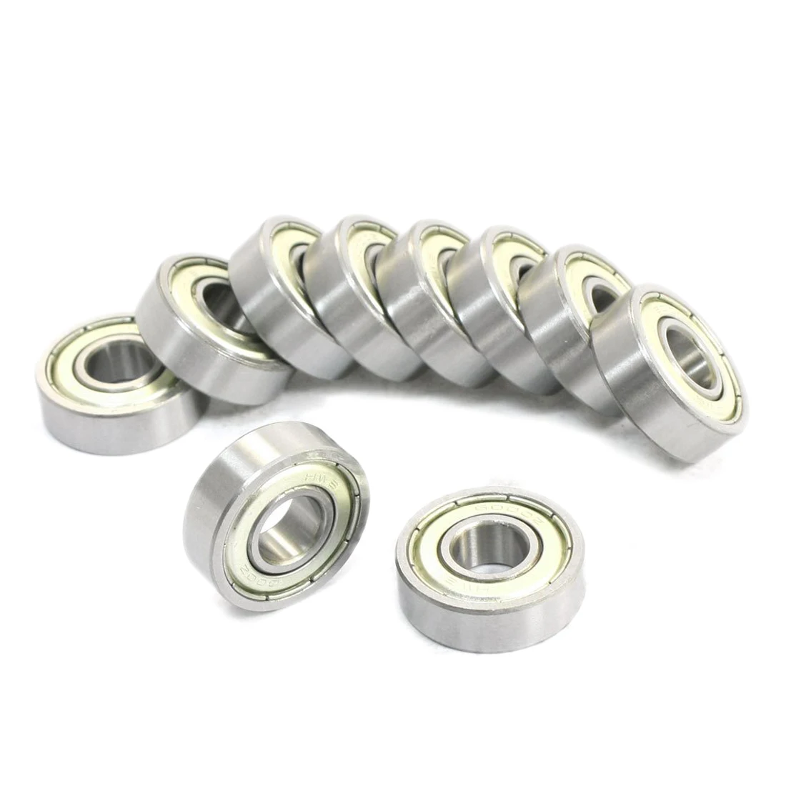 

6000Z 10mm x 26mm x 8mm Sealed Deep Groove Radial Ball Bearings 10 Pcs