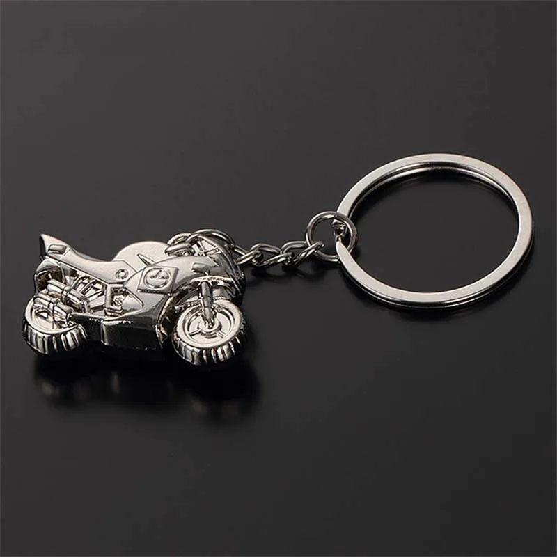 Брелок для ключей с 3d моделированием мотоцикла мужчин и женщин классический