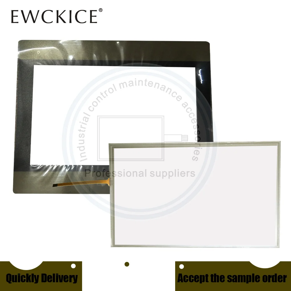 Новый MT8100iE MT8100iE1WV HMI PLC сенсорный экран и передняя этикетка Сенсорная панель