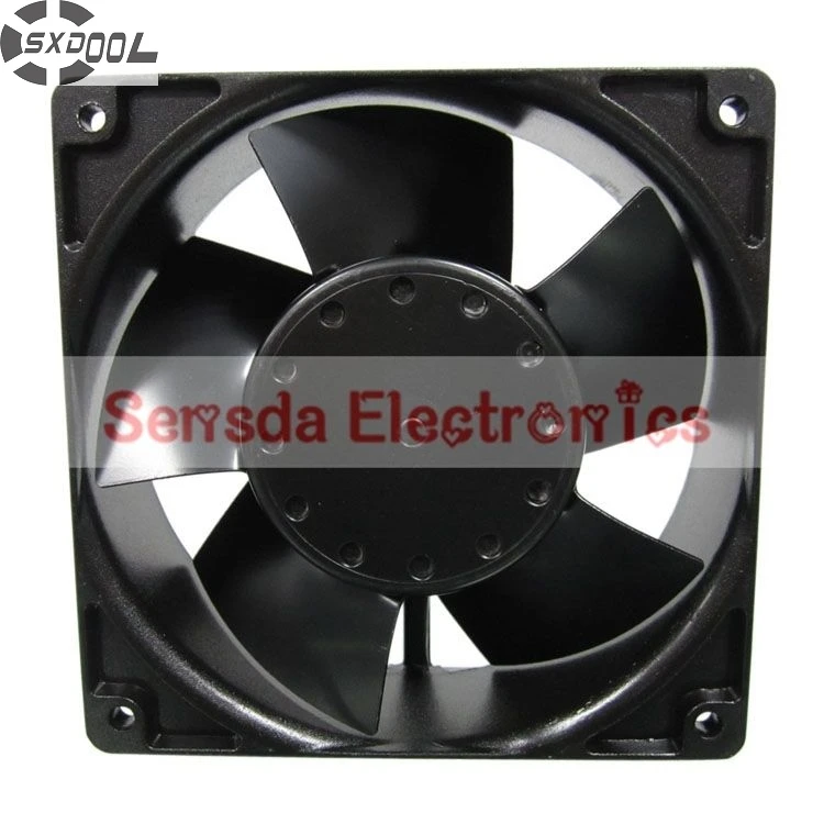 SXDOOL 4E-230B 12038 12cm 230V 22/21W metal frame industrial case cooling fa