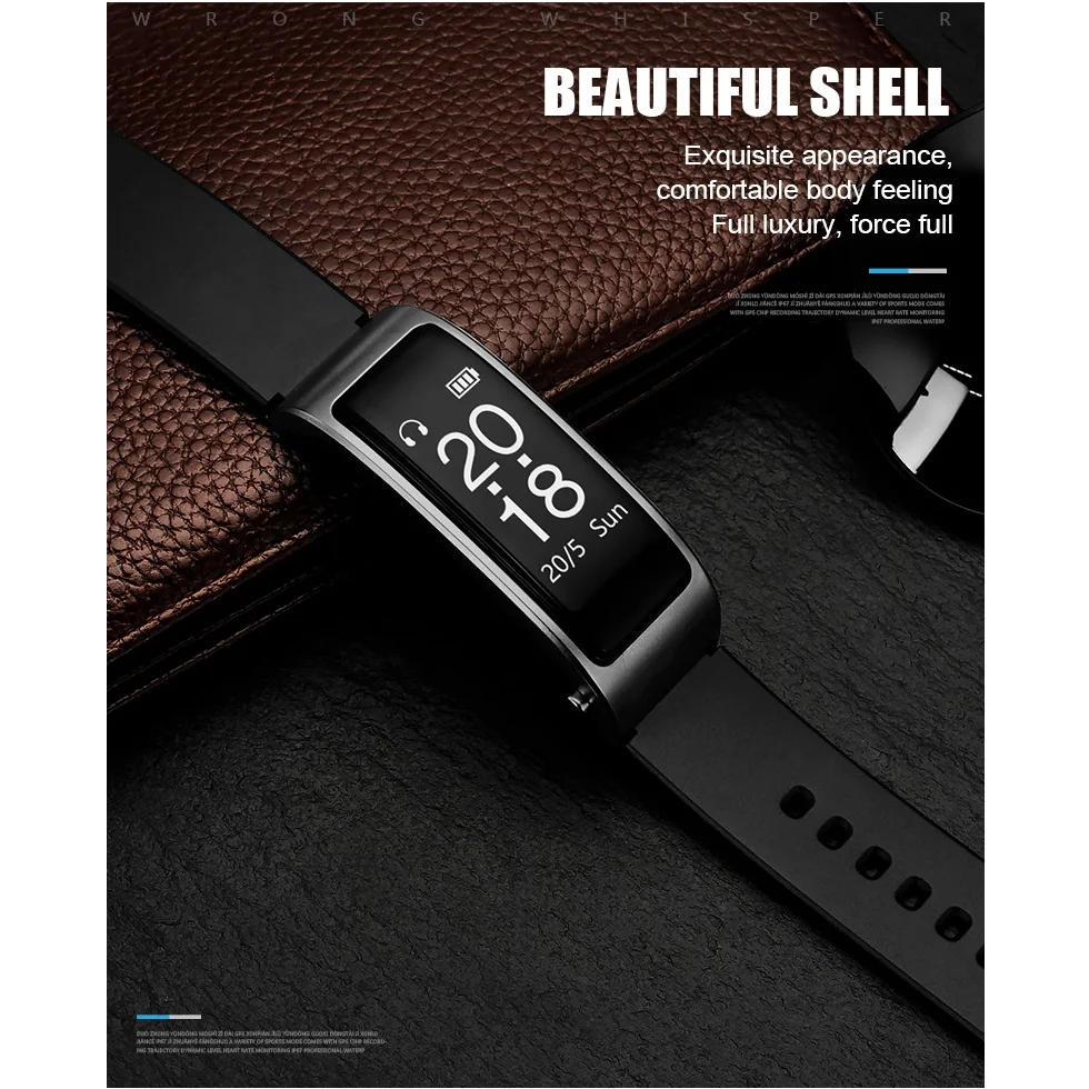 Y3 Bluetooth гарнитуры Smart Talk Band фитнес браслет пульсометр D.W.L Трекер Активности