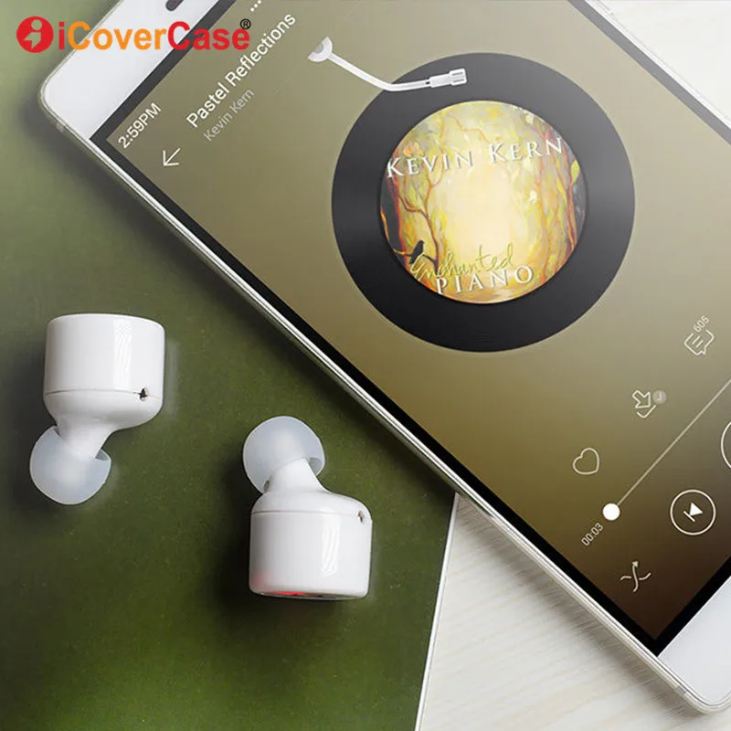 Мини стерео наушники в ухо Bluetooth для ZTE Blade V9 A6 V7 Lite Z17 AXON7 Nubia M2 a510 чехол Беспроводные