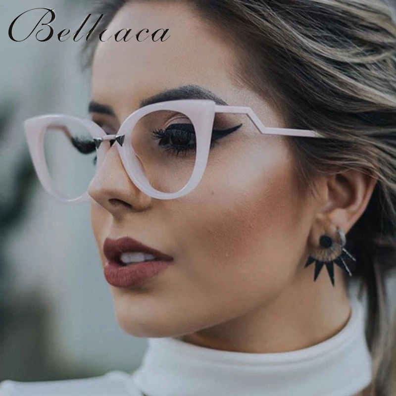 Оправа для очков Bellcaca женские очки кошачий глаз компьютерные оптические