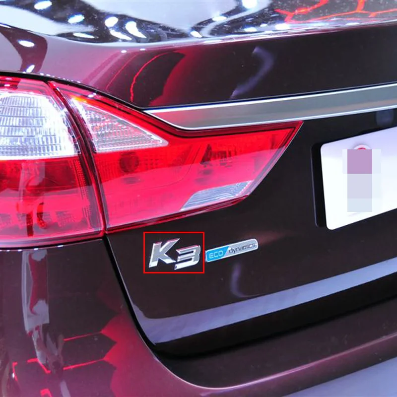 Автомобильный Стайлинг ABS пластмассовый стикер для Kia K2 K3 S DCVVT K3S K4 K5 KX3 KX5 Sportage R