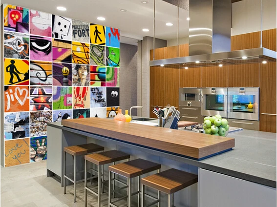 Настенные ретро-обои на заказ настенные водонепроницаемые 3D-обои для гостиной