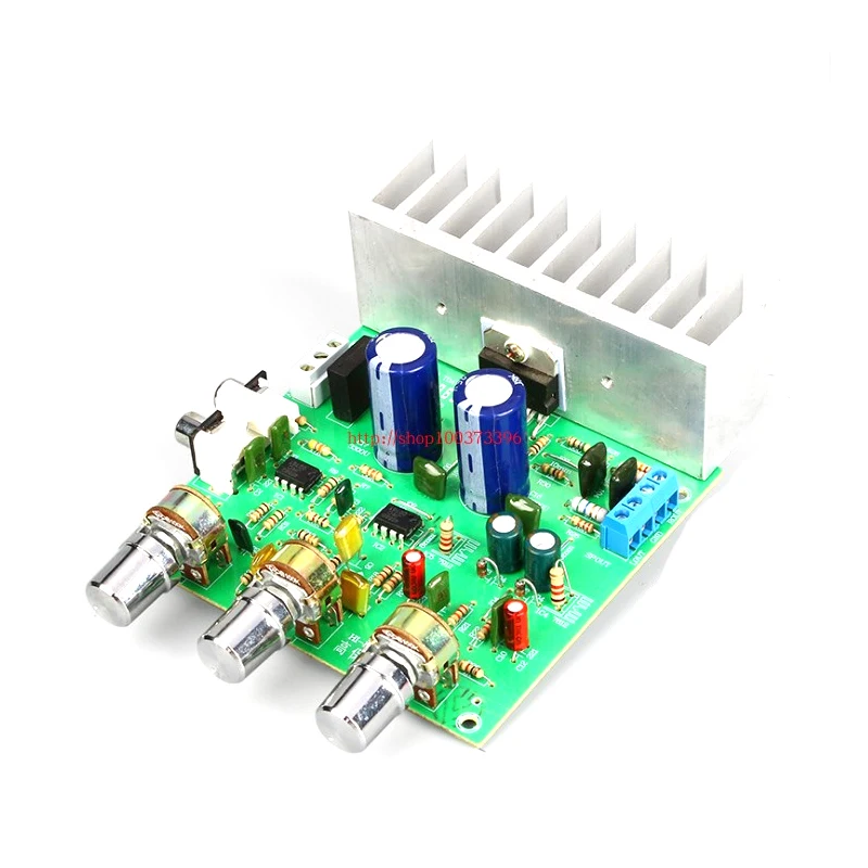 

KYYSLB Dual AC12~15V 40W*2 TDA7265 Amplifier Board DIY High Fidelity HiFi Sound Quality Super LM875 Power Amplifier Board