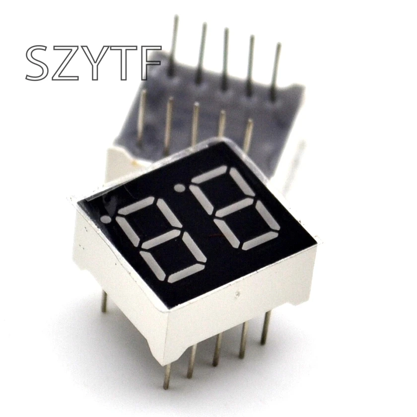 10 шт в упаковке новая 0 36 дюйма 2bit общий анод светодиодный 3261 цифровая трубка 3261|led
