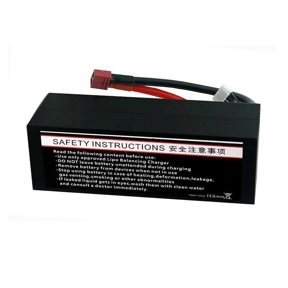 HRB RC 1/8 1/10 автомобильный Lipo 4S 14 8 V 5500mah 50C Max 100C Жесткий Чехол для батареи