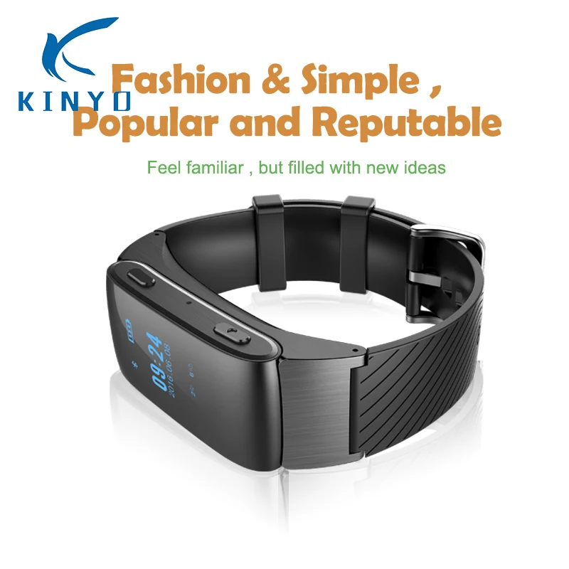 Новейший смарт-браслет фитнес-трекер Bluetooth мониторинг сна pk xiami mi band 2 |